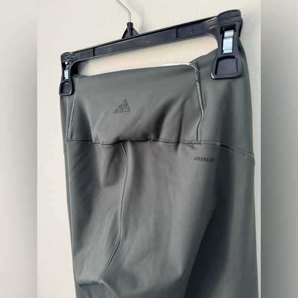 Adidas ALL ME LUXE 7/8 LEGGINGS Size S Legend Ivy NWT - Picture 10 of 13